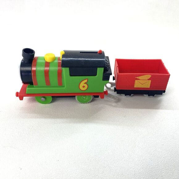 Thomas the Train Muddy Farm Percy Nia Motorized Engine Vehicle Gullane Toys 2021 - Picture 9 of 14
